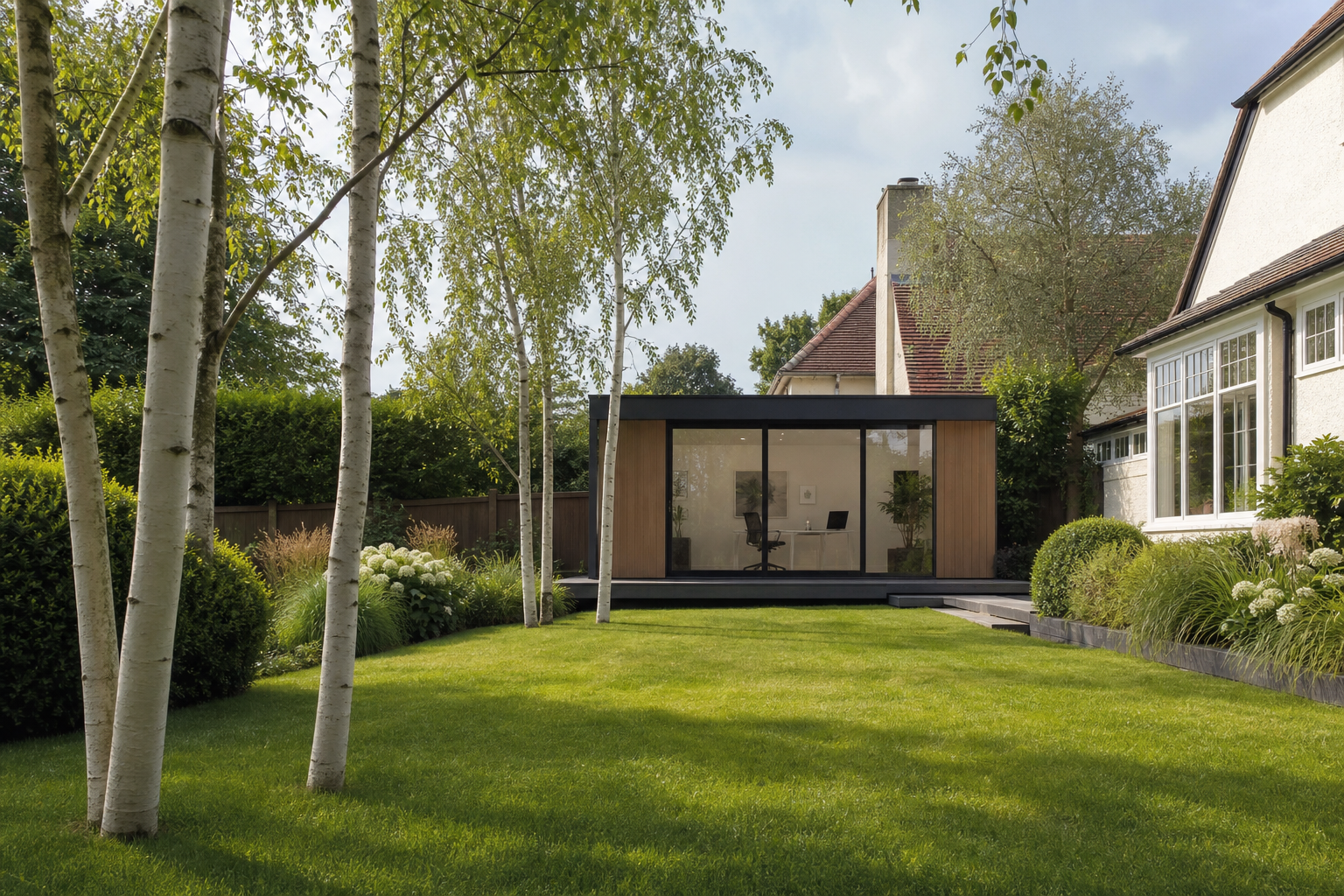 Garden rooms in Welwyn Garden City